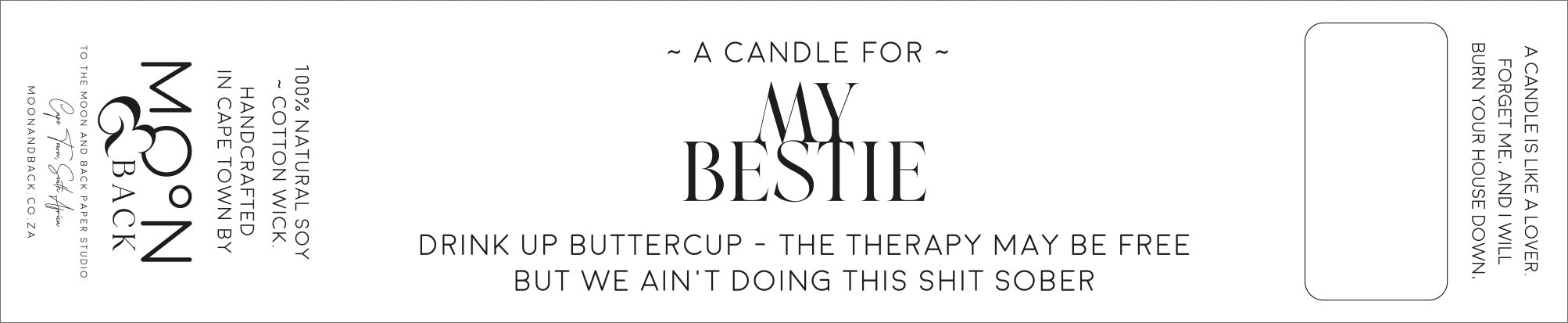DARK SIDE CANDLE - A Candle for My Bestie