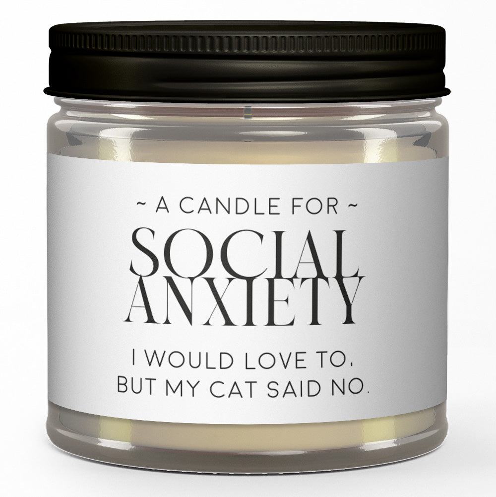 DARK SIDE CANDLE - A Candle for Social Anxiety