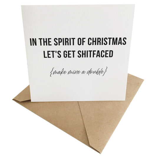 CHRISTMAS DARK SIDE GIFT CARD ~ Spirit