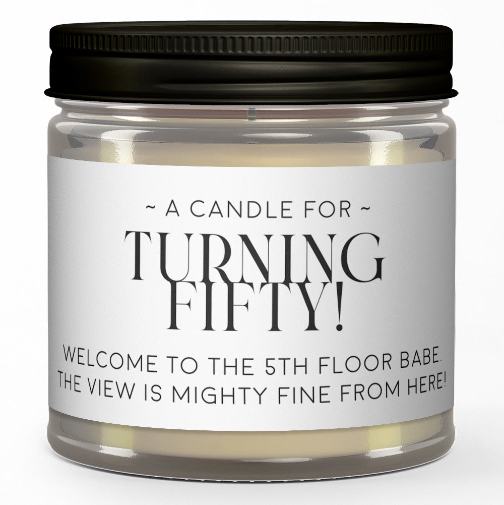 DARK SIDE CANDLE - A Candle for Turning Fifty