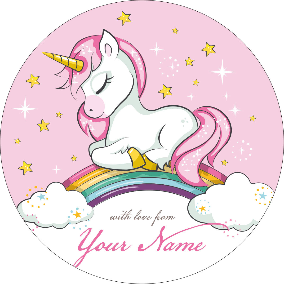 Cutie Pie Unicorns Gifting Stickers