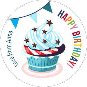 Cupcakes Gifting Stickers