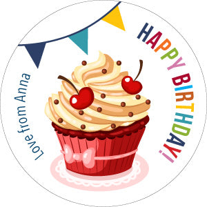 Cupcakes Gifting Stickers