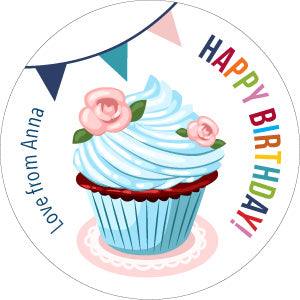 Cupcakes Gifting Stickers