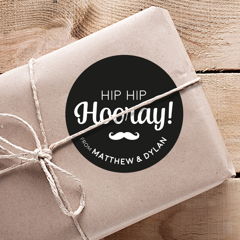 Hip Hip Hooray Gifting Stickers