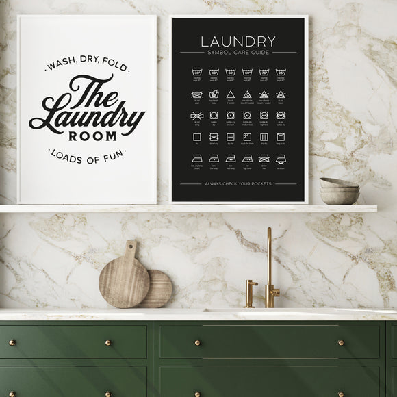 Laundry Signs ~ Free to print at home