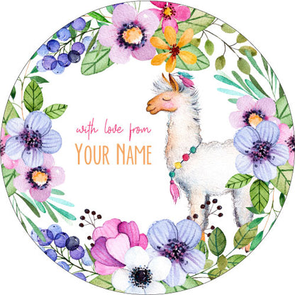 Llama Love Gifting Stickers