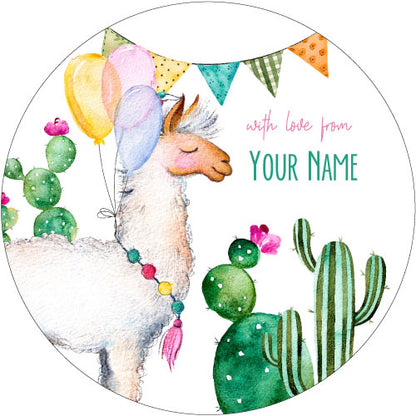 Llama Love Gifting Stickers