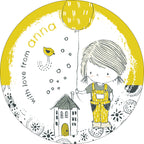 Little Miss Sunshine Gifting Stickers