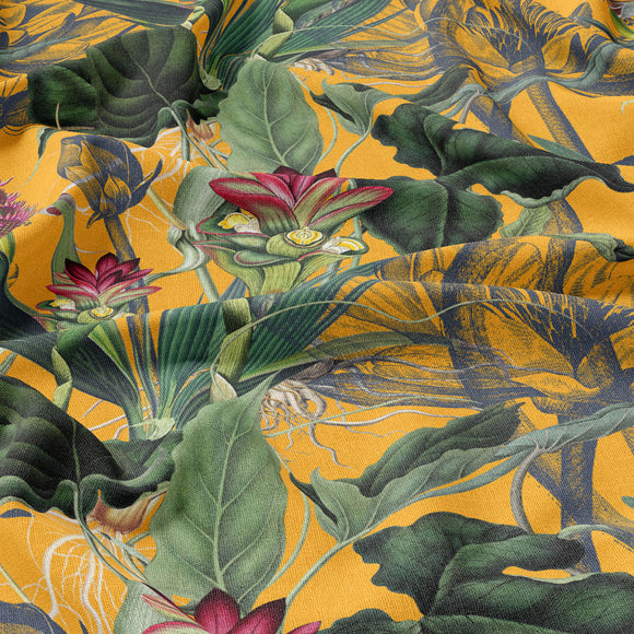 FABRIC BY THE METRE ~ Lush Yellow