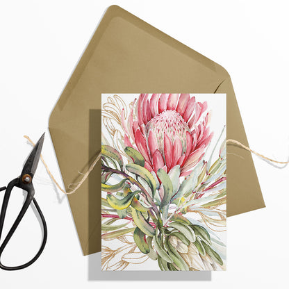 GIFT CARD SET [6] ~ King Protea