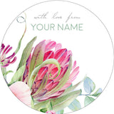 Protea Rose Gifting Stickers