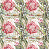 WRAPPING PAPER ~ King Protea White [5 sheets]