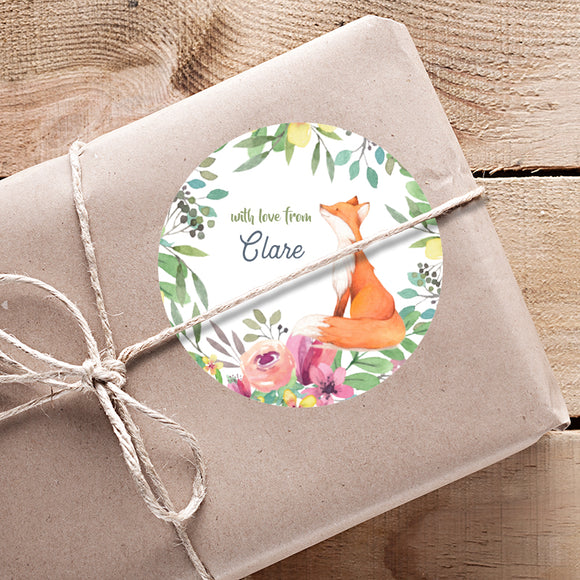 Woodland Gifting Stickers